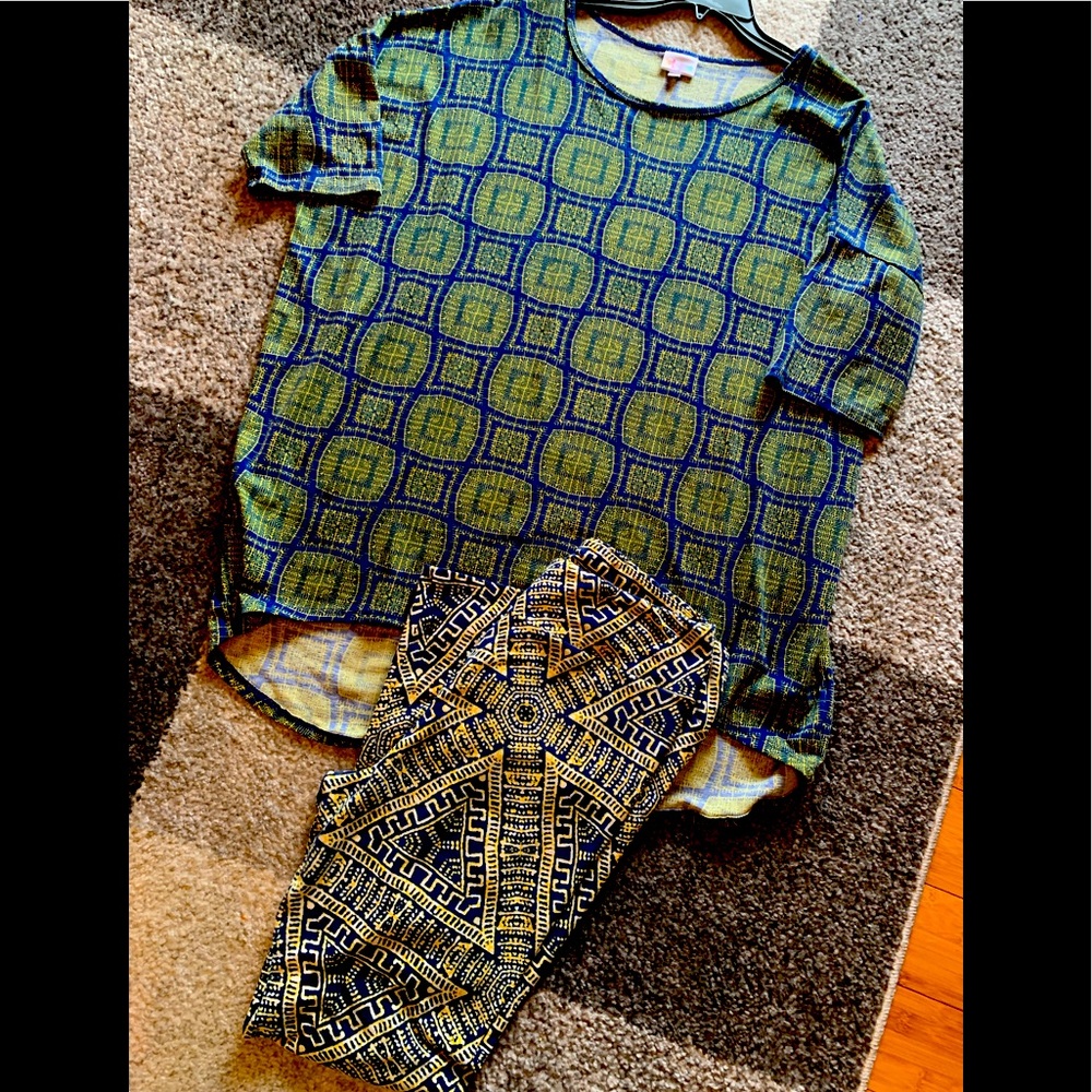 LuLaRoe Irma and TC leggings
